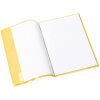 Copertina per quaderno PP A5 trasparente-giallo