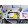 Copertina per quaderno PP A5 trasparente-giallo
