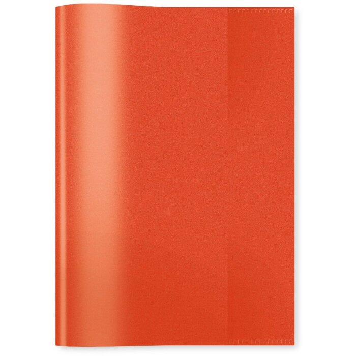 Copertina per quaderno PP A5 trasparente-rosso