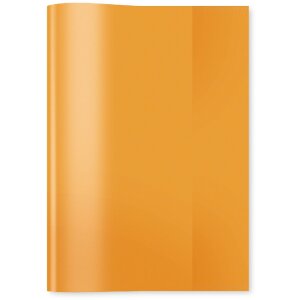 Copertina quaderno pp a5 trasparente-arancione