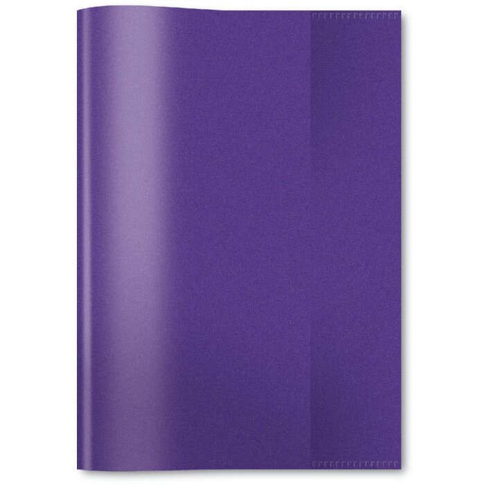 Copertina per quaderno PP A5 trasparente-viola