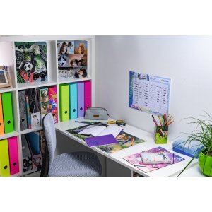 Copertina per quaderno PP A5 trasparente-viola