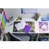 Copertina per quaderno PP A5 trasparente-viola