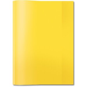 Copertina per quaderno PP A4 trasparente-giallo