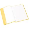 Copertina per quaderno PP A4 trasparente-giallo