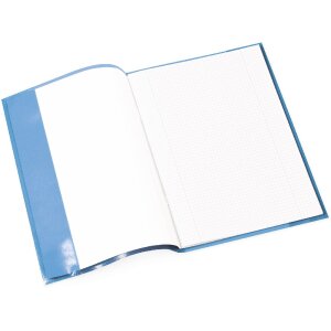 Copertina per quaderno PP A4 trasparente-blu
