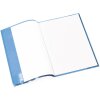 Copertina per quaderno PP A4 trasparente-blu