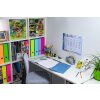 Copertina per quaderno PP A4 trasparente-blu