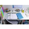 Copertina per quaderno PP A4 trasparente-blu