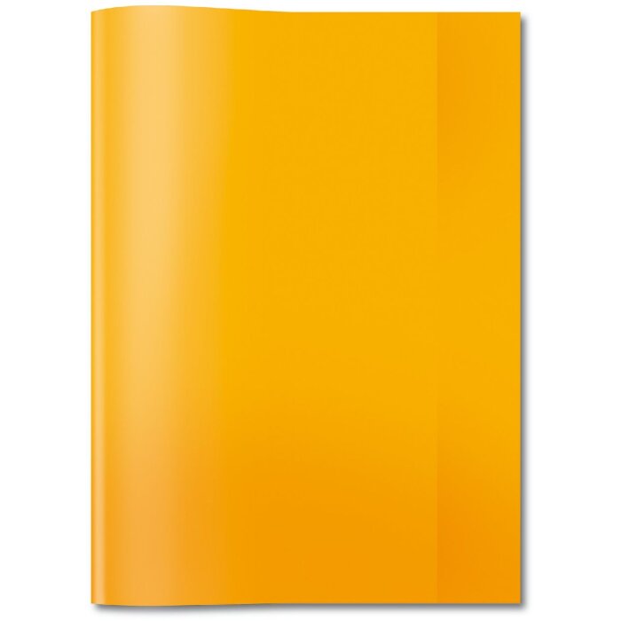 Copertina per quaderno PP A4 trasparente-arancione