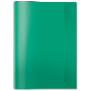 Copertina per quaderno PP A4 trasparente-verde