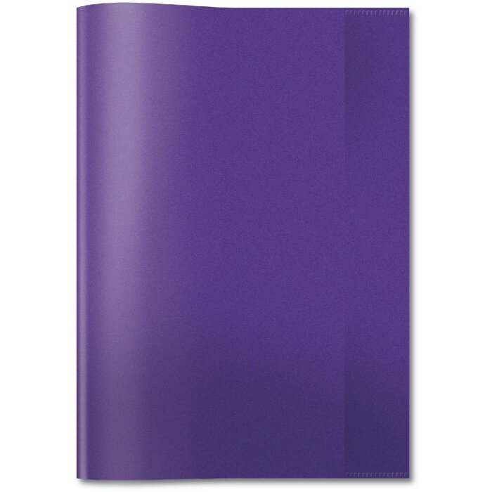 Copertina per quaderno PP A4 trasparente-viola
