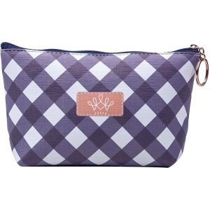 Borsa da toilette MLTT0048 Blu - Bianco 21x12 cm