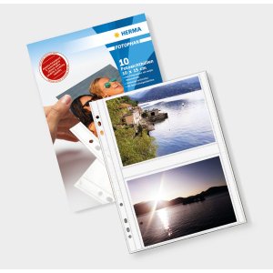 Herma confezione sfusa Buste Fotophan 9x13 cm bianco verticale 250 pezzi