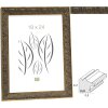 Cornice per foto in plastica grigio-oro S95MA