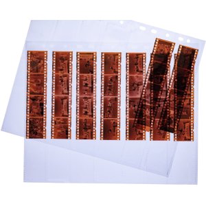 Manicotti negativi, trasparenti, per strisce 7 x 5, 100 pezzi.
