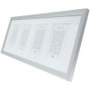 S021D1 Cornice da galleria in alluminio color argento per 4 foto 10x15 cm