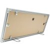 S021D1 Cornice da galleria in alluminio color argento per 4 foto 10x15 cm
