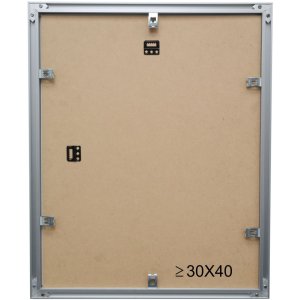 S021D7 Telaio grigio alluminio 10x15 cm