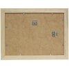S221H3 Cornice bianca con passe-partout per 2 foto 10x15 cm