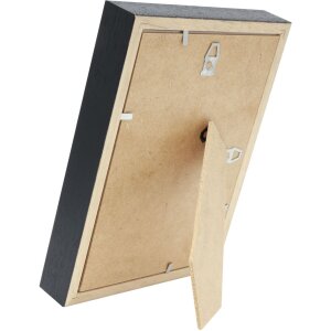 S223K2 Cornice in legno nero per incorniciare oggetti 30x30 cm