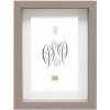 S223K7 Cornice in legno grigio per incorniciare oggetti 30x30 cm