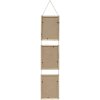 S233H7 Cornice in legno Galleria 3 foto 13x18 cm naturale-grigio