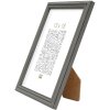 S235F7 Cornice grigia in stile rustico 13x18 cm
