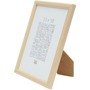 S236H1 Cornice di legno in colore naturale 13x18 cm