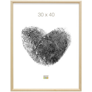 S236H1 Cornice di legno in colore naturale 21x29,7 cm