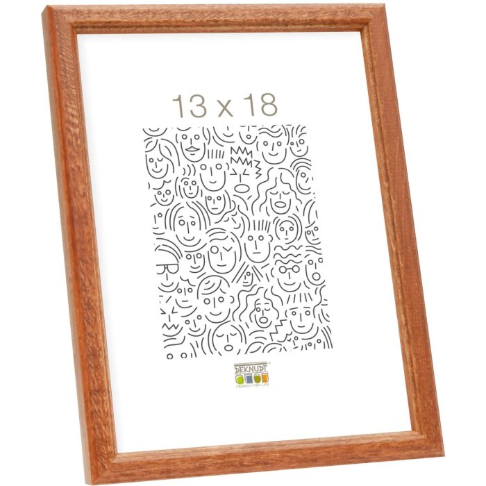 S236H2 Cornice in legno marrone 40x50 cm