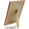 S236H3 Cornice in legno marrone scuro 13x18 cm