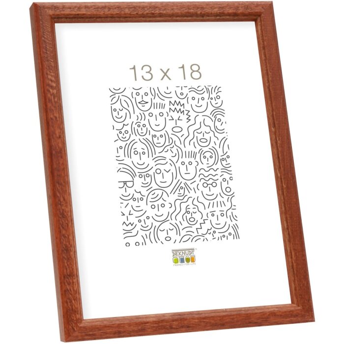 S236H3 Cornice in legno marrone scuro 30x40 cm