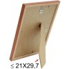 S236H3 Cornice in legno marrone scuro 30x40 cm