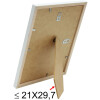 Deknudt S236K1 Cornice in legno bianco 15x20 cm