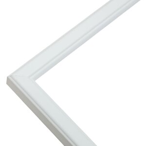 S236K1 Cornice di legno bianca 30x40 cm