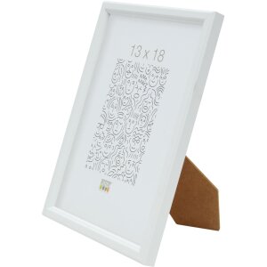 S236K1 Cornice di legno bianca 30x40 cm
