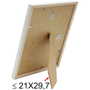 S236K1 Cornice di legno bianca 30x40 cm