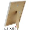 S236K1 Cornice di legno bianca 30x40 cm
