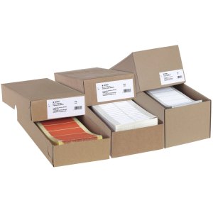 Etichette per computer bianche 88,9x35,7 mm carta opaca 2000 pz.
