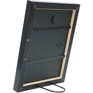 S40JB2 Cornice in legno color oro con toni verdi e rosso scuro 24x30 cm