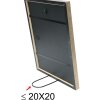 S43AD2 Cornice con passepartout in bronzo 20x20 cm