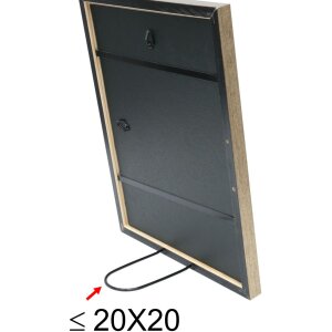 S43AD2 Cornice con passe-partout in bronzo 20x30 cm