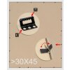 S45RD3 Cornice semplice in argento 13x18 cm