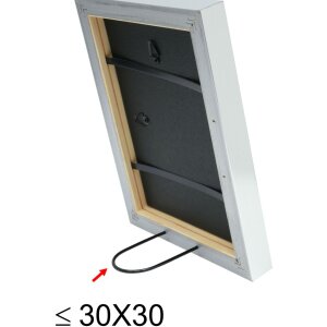 S45RD3 Cornice semplice in argento 20x28 cm