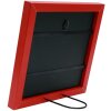 S45SK4 Cornice rossa con motivo a cuore 13x13 cm