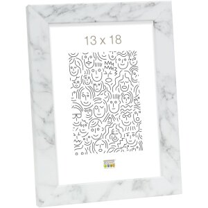 s45sr1 Cornice moderna con effetto marmo 13x18 cm