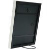 S46CH7 Cornice in grigio-blu con bordo bianco 13x18 cm