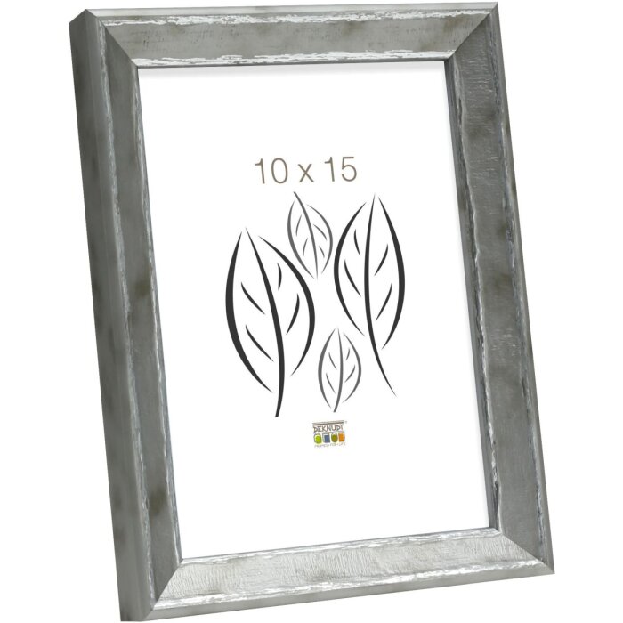S46DD1 Cornice in argento con bordo argentato 10x15 cm