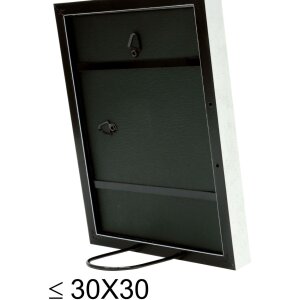 S46DF1 Cornice in bianco con bordo argentato 13x13 cm